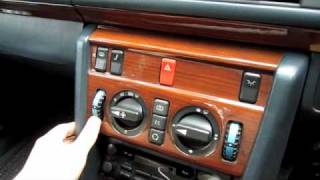 1991 Mercedes-Benz 230 E Start-Up and Full Vehicle Tour