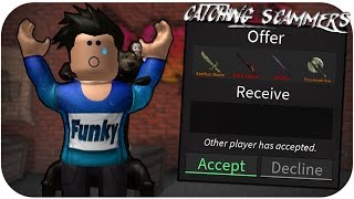 ROBLOX Catching Scammers #6 (ROBLOX Assassin Edition!)