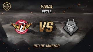 SKT x G2 (Final - Jogo 3) - MSI 2017