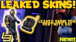 LEAKED SKINS! (Fortnite Battle Royale)