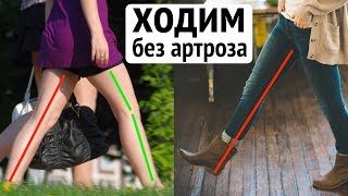 Какие колени ЖИВЫЕ? Как ходить, чтобы АРТРОЗ ушёл?