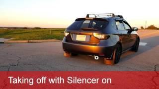 Tsudo Catback exhaust installed 2008 Subaru Impreza 2.5i hatch