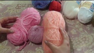 Вязание крючком для начинающих. Урок 1. Крючок и пряжа. Как подобрать крючок к пряже.