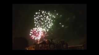 салют на день шахтера 2014 в Кемерово