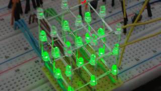 3D LED Cube - LED Würfel + Bauanleitung