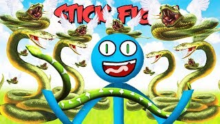 EL DIOS DE LAS SERPIENTES VOLADORAS | STICK FIGHT: THE GAME