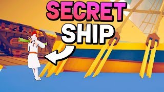 ALL WEAPONS & SECRET PIRATE SHIP! (TABG | Totally Accuate Battlegrounds Gameplay)