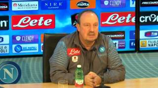 Napoli - Benitez: "Juve-arbitri? Marotta e Allegri parlavano di sudditanza" -2- (17.01.15)