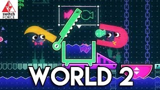 Snipperclips Gameplay - World 2 FULL GAME (Nintendo Switch Gameplay)