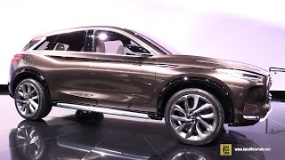 Infiniti QX50 Concept - Exterior and Interior Walkaround - 2017 Detroit Auto Show