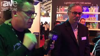 ISE 2018: Gavin Downey Gives Gary Kayye a Tour of the Epson Stand