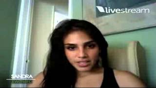 Sandra Echeverría 1ra Twitcam