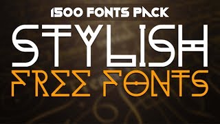 1500 Stylish Fonts Pack Free Download By Lalit Creations Tapash Editz Editician Zone Chayan Editz