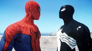 The Amazing Spider-Man VS Black Spiderman