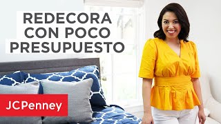 Ideas Para Decorar tu Cuarto Sin Gastar Mucho | Decoración de Interiores | JCPenney en Español
