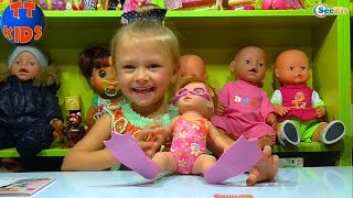 ✔ Беби Борн. Распаковка новой Куклы от Ярославы / Видео для детей / New Doll Baby Born Bath Time ✔