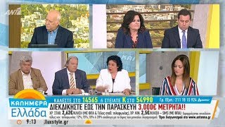 ΠΑΡΕΜΒΑΣΗ ΤΗΣ ΛΙΑΝΑΣ ΚΑΝΕΛΛΗ ΣΤΟΝ ΑΝΤ1