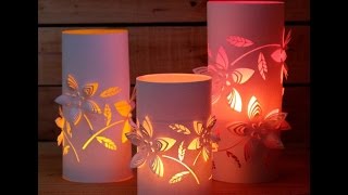 Tự làm đèn giấy Kirigami vừa trang trí nhà vừa rước chơi