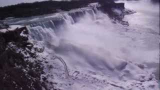 Niagara falls.Ниагарский водопад зимой