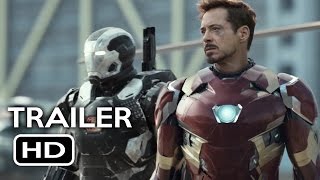 Captain America: Civil War Official Trailer #1 (2016) Chris Evans, Robert Downey Jr. Movie HD