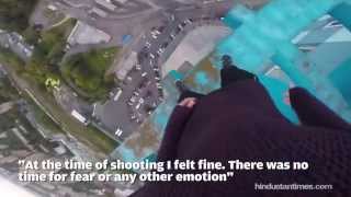 Hindustan Times   Watch Russian daredevil's death defying