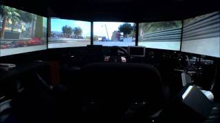 GT5 ５画面　フェラーリ F10 '10　モナコ　マルチモニター　リプレイ