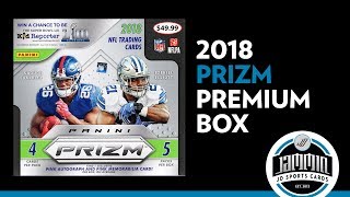 2018 Panini Prizm Retail Premium Football Box Break