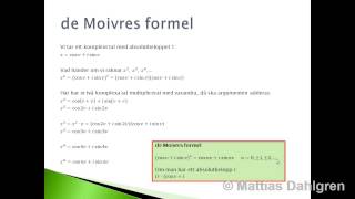 Matematik 4  Sammanfattning - Kapitel 4