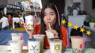 ich teste die "BESTEN" Bubble Teas in ASIEN (The Alley, Gong Cha, Comebuy ...)