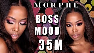Morphe 35M Boss Mood | WOC | SMALL HOODED EYES  #morphe35m #morphebossmood #morphebabe