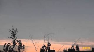 Реальное видео, съемка НЛО над Москвой №1. Real UFO