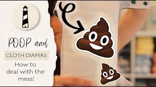 Cloth Diaper Hack! - What to do with Poop!