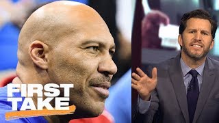 Will Cain rants about LaVar Ball, calls him 'delusional' and 'exploitative' | First Take | ESPN
