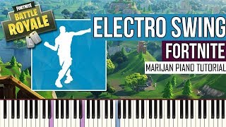 How To Play: Fortnite - Electro Swing | Piano Tutorial