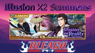 Открытие X2 витрины | Bleach brave souls | Illusion X2 Summons |