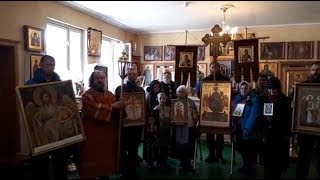 12.04.18 Видео-поздравление с Днем рождения духовника  храма Тихвинской иконы Божией Матери