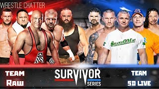 WWE Survivor Series 2017 Highlights Result Predictions | Team Raw Vs Smackdownlive Elimination Match