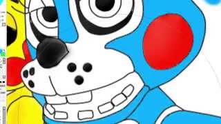 рисую картинку в программе Paint tool sai. 1 часть.