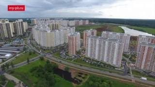 Переделкино Ближнее с высоты птичьего полёта