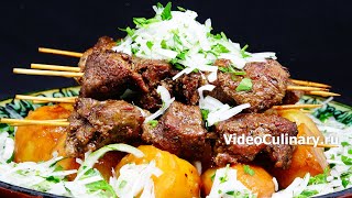Шашлык в кастрюле или в казане! Казан кебаб! - Рецепт Бабушки Эммы