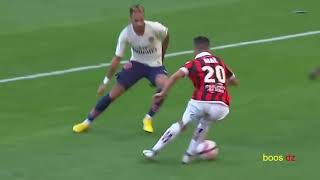 لمسات يوسف عطال اليوم ضد نيمار  اداء خراافي  2018 09 29