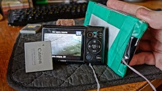18650 Питание фотоаппарата Canon от повербанка