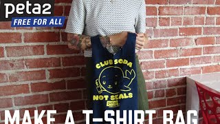 DIY T-Shirt Bag!