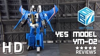 Yes Model YM-02 BB7 KO Transformers Masterpiece Thundercracker MP11T review