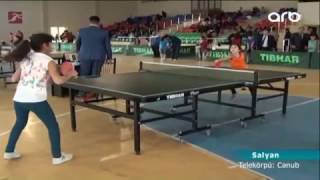 Salyanda stolüstü tennis üzrə Azərbaycan çempionatı başlayıb