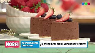 Riquísima torta mousse de chocolate - Morfi