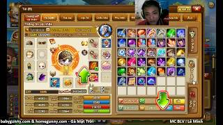 Gunny - Gà Mặt Trời ngày 2 - Cố lên từ 35 - 100 Triệu Lực Thôi