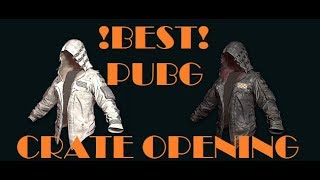 BEST PUBG CRATE OPENING
