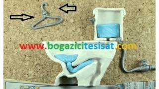 Tıkalı Tuvalet klozet açma www.bogazicitesisat.com