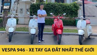 Chạy thử Vespa 946 - Xe tay ga đắt nhất thế giới có gì đặc biệt? |Autodaily|